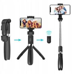 Media-Tech Telefon Tartó Selfie Bot Tripod Állvány Bluetooth Távirányító (MT5542)