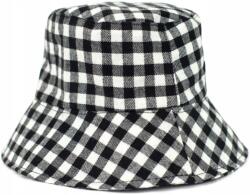 Art of Polo Flannel Bucket női sapka kockás, flanel, unisex, fekete (cz22130-1)