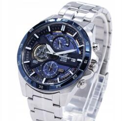 Casio Edifice EFR-556DB-2A, Chrono, férfi karóra, kék, acél karkötő (EFR-556DB-2AV)