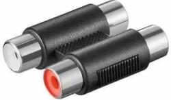Goobay Adaptor prelungire 2x RCA mama la 2x RCA mama Goobay (11607) - pretexpert