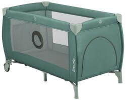 Lionelo Stefi Plus utazóágy, 2in1, 0-36 hónap, 2 fokozat, bambusz huzat, 15kg-ig (Łóżeczko turystyczne dwupoziomowe)