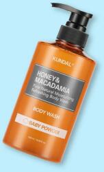 KUNDAL Gel de duș Honey & Macadamia Pure Body Wash Baby Powder - 500 ml