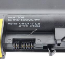 AccuCell Helyettesítő akku Lenovo ThinkPad R61 R500 T61 10, 8V 6600mAh Li-ion