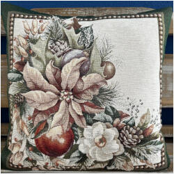 MONDO ITALIA Párnahuzat gobelin 42x42 cm Chenille 4117