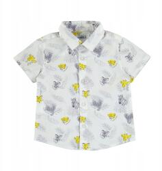 Mayoral 92-es Elegáns rövid ujjú póló, fehér, pamut (1115)