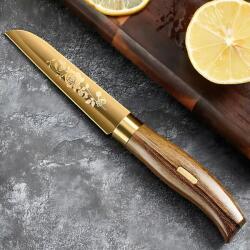 HARAHU Cuțit de bucătărie IL-33039 - Fruit/Maro KP33039