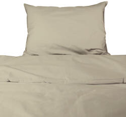 Takoy Prémium pamut-szatén gyermek ágyneműhuzat garnitúra kiságyba, 135×100 cm, világosbarna