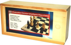 HOT Games Sakkfigura készlet (fa, súlyozatlan, 77 mm)