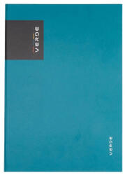 KARTON P+P Jegyzetfüzet, notesz A/5, keményfedeles, 96 lapos, vonalas, VERDE, petrol színű (KPP-7-137) - mesescuccok