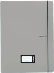 KARTON P+P OXYbook füzet A/4, 40 lapos, vonalas, PASTELINI, pasztell szürke (KPP-8-975) - mesescuccok