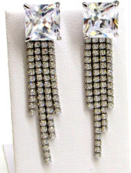 Gocce di Luce bedugós ezüst fülbevaló - 40 mm (2025120901)