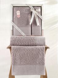 Darymex Novra törölköző szett, 2db, 50×90cm, 70×140cm, 100% pamut (R.3662 BEIGE)