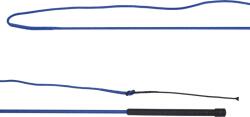 QHP Futószárazó ostor, szétcsavarható, 180 cm - kobaltkék