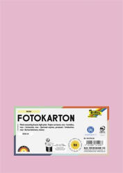 FOLIA Dekorkarton, 2 oldalas, A4, 300 g, 50 lap, FOLIA, halvány rózsaszín (614/50 26) - iroszer24