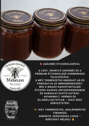  Akácméz étcsokoládéval 250 g