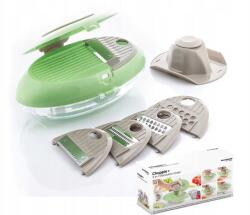 InnovaGoods 5in1 zöldségreszelő, Mandolin, receptekkel, InnovaGoods (0101243)