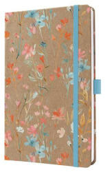 Sigel Naptár, A5, heti, 2026, kemény borító, SIGEL "Jolie", Green Floral Serenity (SIJ6807) - onlinepapirbolt