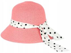 Szaleo Elegáns nyári kalap Vitoria pöttyös cz22119-4 (cz22119-4)