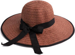 Szaleo Emily napvédő sapka női nagy karimájú strand sapka elegáns barna
