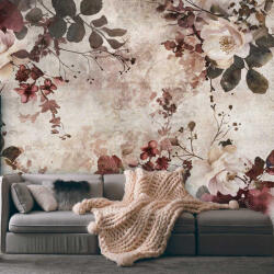 Consalnet Vintage hangulatú virágmintás fotótapéta 350x250cm