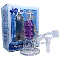 Snoop Dogg Lbs S. W. E. D Bong din sticla plante/ulei Quartz Banger Dogg lbs Everyday cu Lichid pentru congelator purple 14cm