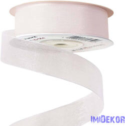  Organza szalag 20mm x 20m - Fehér