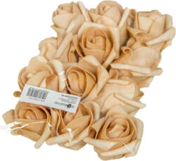  Polifoam rózsa fej virágfej habvirág 6 cm tea habrózsa - imidekor - 155 Ft