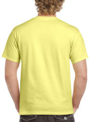 Gildan Előmosott kerek nyakkivágásu ultra póló, Gildan GI2000, Cornsilk-XL (gi2000cns-xl)