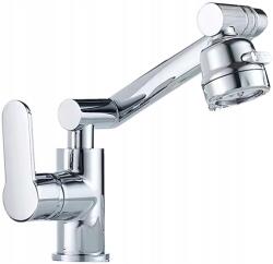Focus Sanitar konyhai csaptelep, forgatható kifolyócső, króm (6001932v2)