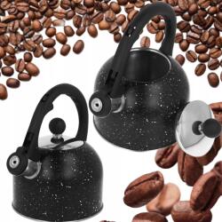 Brunbeste Hagyományos Brunbeste Indukciós Vízforraló Fekete Márvány 1, 5L Síppal (2415)