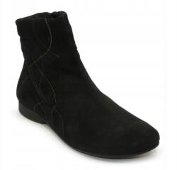 Think Think! Női Bőr Bokacsizma Fekete Cipzárral 41, 5 Ż7F (3-000813-0000)