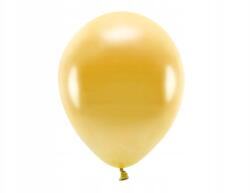 Party Deco Lufik Eco, 30cm, fémezett, arany, 10db