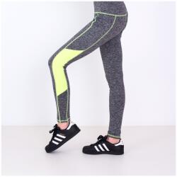 Szaleo Winter Runner női sport leggings bélelt hosszú alkalmi szürke (sk17177-1)