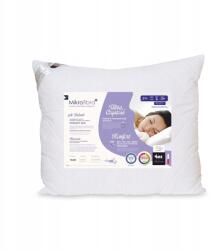 AMZ antiallergén párna, 40×60cm, steppelt, 350g töltet, fehér, mikroszálas (Kołdry i poduszki AMZ Szamotuły)