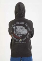 Pitbull Pit Bull kapucnis pulóver, dark graphite, pamut, poliészter (135083181003)