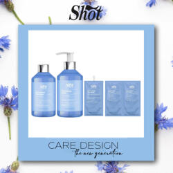 Shot Set MIC - ANTISTRESS Shot - tratament anti-rupere pentru par fragil (sampon 250ml + masca 250ml + masca lissanta fara clatire 50 ml + bi-power pasul 1+2 (2x15 ml) - NEW EDITION (C8528)