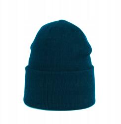 Art of Polo Női Sapka Tengerészkék Felhajtott Szélű Beanie Téli Kötött Casual