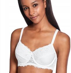 Amoena Elegáns csipkés fehér fűző amazonoknak Amoena Amanda wb 80G