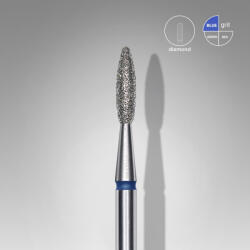 2M Beauty Capat freza diamant Staleks Expert flacara rotunjit medie 2.1 mm