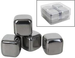 MPLCO Set 4 cuburi gheata, inox, 3 x 3 cm Pahar