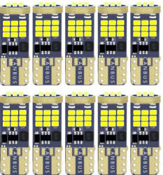 Autolife T10-2016-27LED - W5W Helyzetjelző - CANBUS - 12/24V - 10DB-os (19056) - autolife