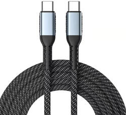 AUTOLIFE 12125 5A 100W Gyorstöltő adatkábel TYPE-C - TYPE-C 1méter C2CBK (12125) - autolife