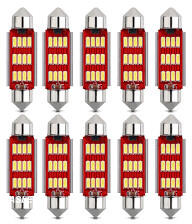 Autolife SMD-ROOF-10SMD-41 - 10db-os 41MM Szofita Led 12V hűtőbordás CANBUS (21233) - autolife