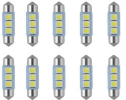 HD 10db/csomag CANBUS 3SMD LED SMD-CD39mm-3SMD Szofita (T1039CAN) - autolife