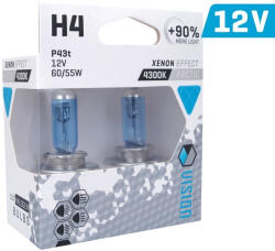 Vision Lighting Vision Izzók Sarkvidéki Fehér H4 12v 60 / 55w P43t U E4 + 90%, 2 Db. Cm58795 (58795)