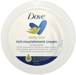 Dove body love crema de fata 75ml rich nourishment