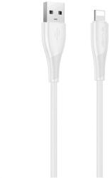 Awei CL-182L adatkábel (USB - lightning, 2.4A, 100cm) FEHÉR (CL-182L_W)