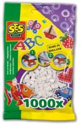 SES Creative SES: Mărgele de călcat 1000 bucăți - alb (00700)