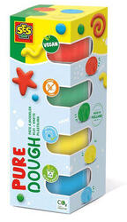 SES Creative SES: Plăcerea modelării cu plastilină - Pure 4X90gr (00511)