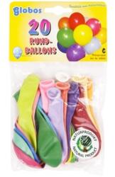 GLOBOS Set de 20 baloane mixte - 23 cm (30640)